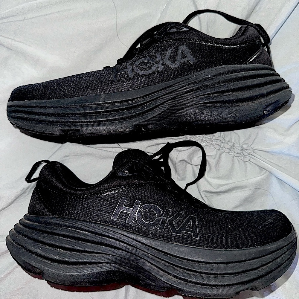 Black Hoka sneakers women’s